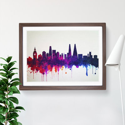 Colourful London Skyline Vol.4 Abstract - Painting