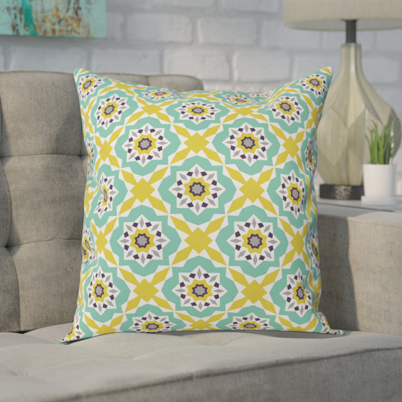 Heather Dutton Square Pillow Cover and Insert, 20" x 20"