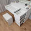 Freese Dressing Table with Mirror