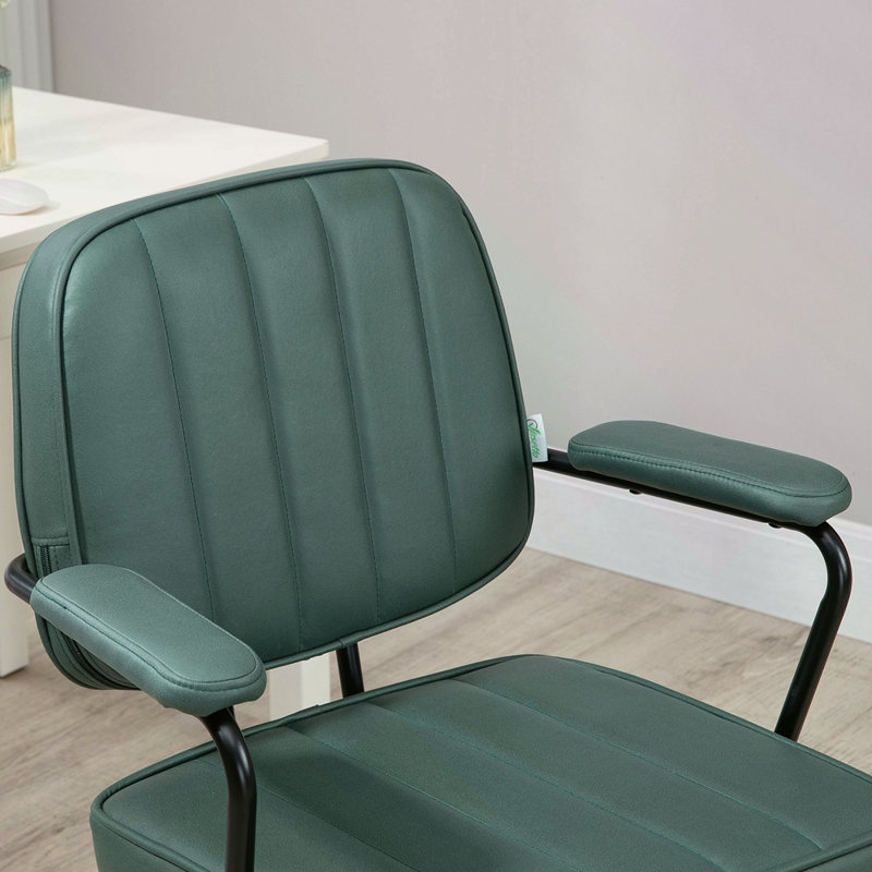 Chaise de bureau à domicile réglable en hauteur et inclinable, Vert