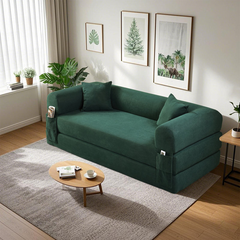 3 Seater Sofa, Green