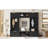 4-In-1 Detachable Hall Tree With Storage And 7 Hooks, Multiple Functions Hallway Coat Rack With Storage Drawers And Cabinet, Black Shoe Bench For Entryway Hallway, Shoe Storage-216160553