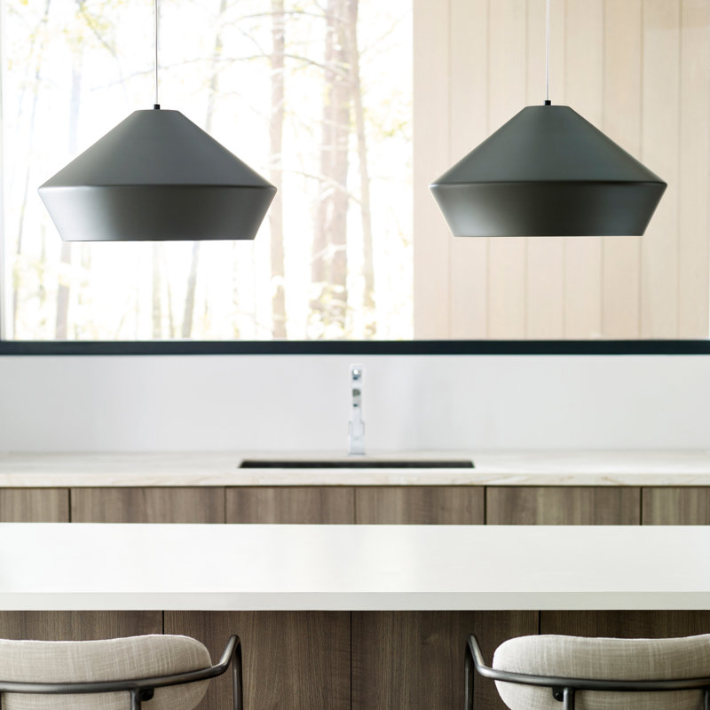 Brummel 1 - Light Pendant, Black, No
