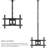 ONKRON Single Screen Ceiling Mount