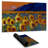 Field of sunflowers - 14.00"x24.25" Desk mat