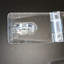 2x Clear Acrylic Hasp & Staple Set 52 mm, Plastic Latch, Terrarium, Aquarium