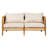 Outdoor Patio Cushioned Sofa