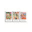 3 Piece No Frame Print on Canvas