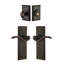 Complete Fifth Avenue Entry Lever Set with Deadbolt-815308077