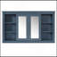 Armoire à miroir de salle de bain 47 po avec rangement, tablette réglable et tablettes ouvertes, armoire à pharmacie murale pour salle de bain, chambre à coucher, meuble-lavabo-460308907