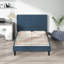 Upholstered Platform Bed-1224625804