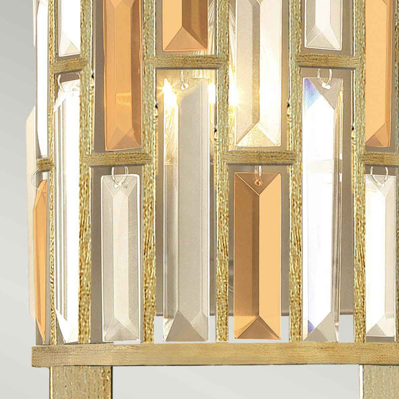 Ernberg Flush Mounted Sconce, Silver
