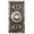 Surface Mount Push Button in Antique Pewter