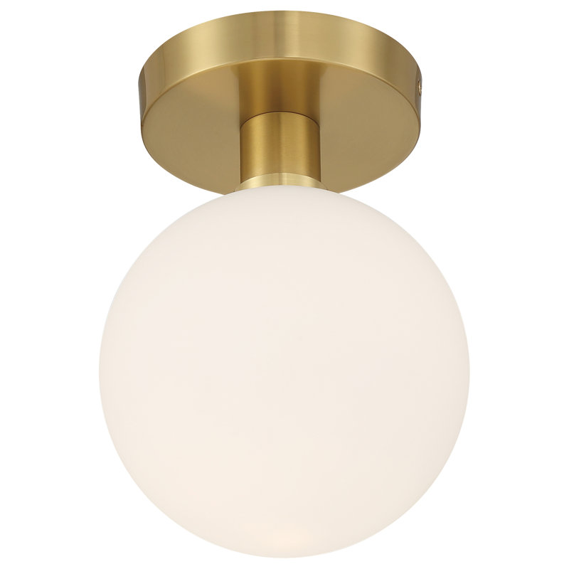 DEL semi-encastrée Michelle - finition laiton antique, Antique Brass