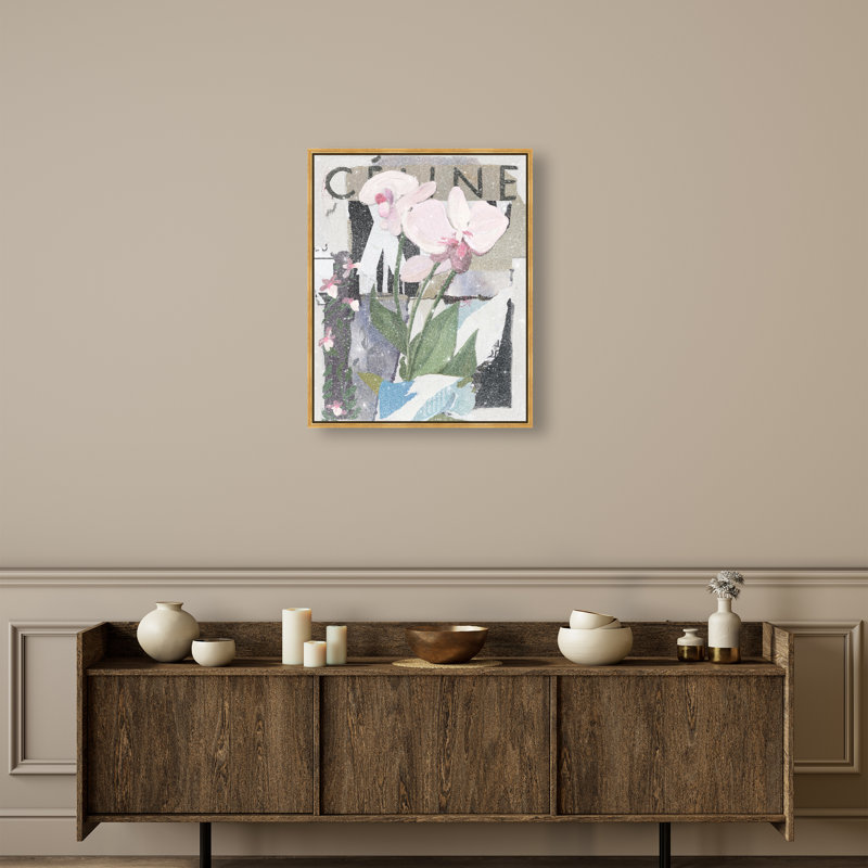 Fine Art Fashion Print by Oliver Gal, 25"H x 31"W, Gold Floater Frame