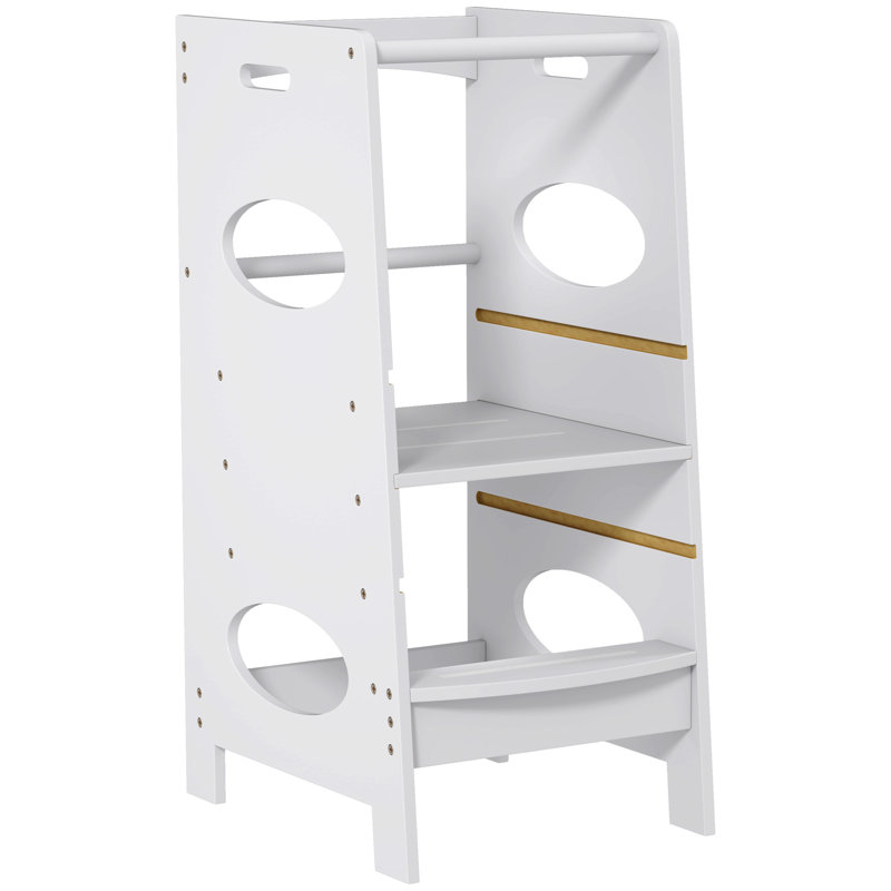 Fridley Children's Step Stool, Grey