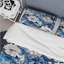 Enchanted Blue And White Peonies Pattern II - Ensemble de housse de couette à motif floral-398772585