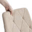 49cm H Linen Upholstered Side Chair in Beige-114193358