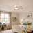 18in Modern Socket LED Ceiling Fan Light