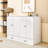 Murphy Wooden Frame Bed with Drawer and USB Port-295990312-295990313