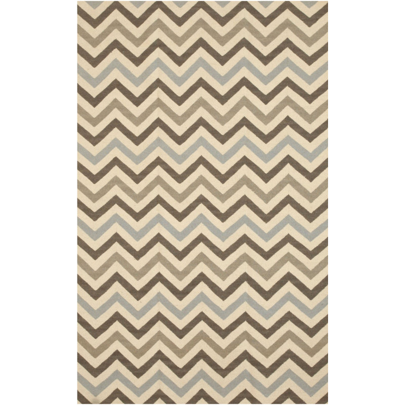 Tapis à motif géométrique moderne multicolore