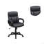 Chaise de bureau rembourrée à dossier standard