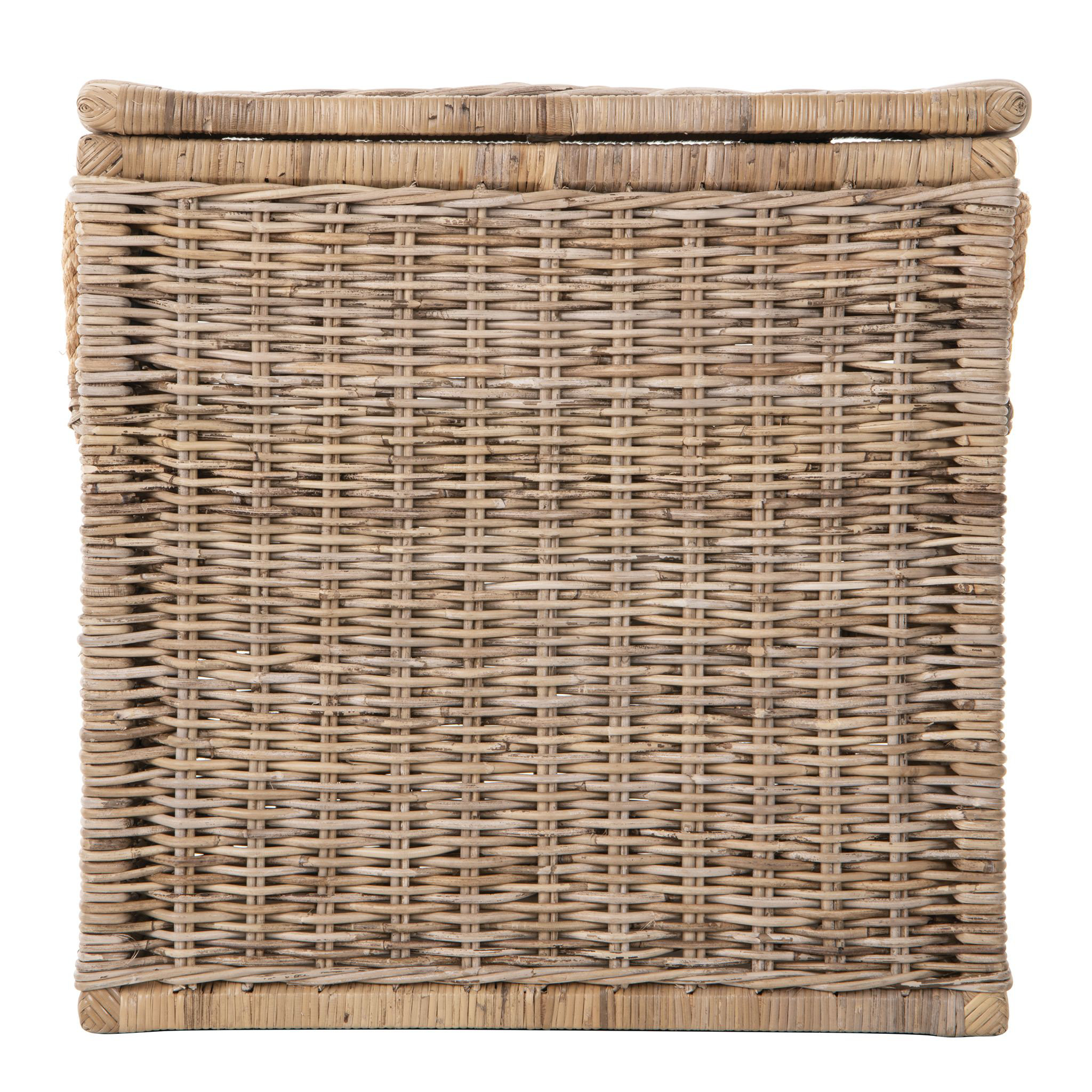Birch Lane Yula Rattan Decorative Storage Trunk With Lid Tall Size Birch lane yula rattan decorative storage trunk with lid tall size