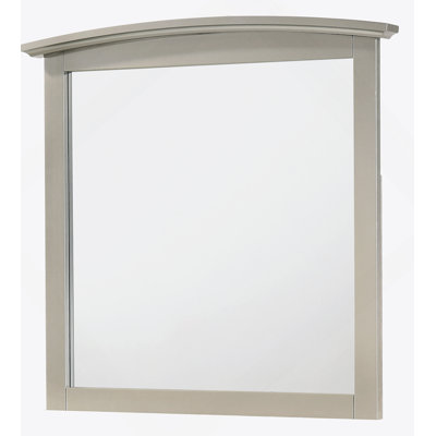 Elegant Silver Champagne Wall Mirror