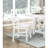 2 White Side Chairs For Dining, 250Lbs Weight Capacity, Wood Finish Of 2 Style, Wood, Capacity