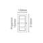 Brousseau 31cm H Outdoor Bulkhead Light-14972483-17494513-14972481