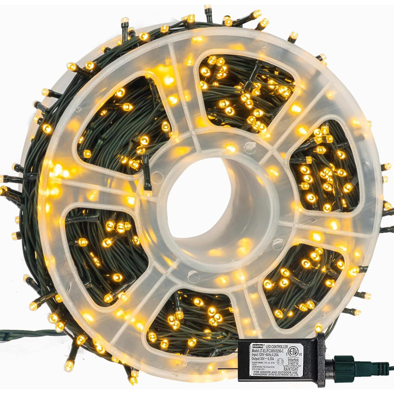 Guirlandes lumineuses, Blanc chaud