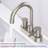 Effortless Water Control Brushed Nickel Modern Design Rv Bathroom Use