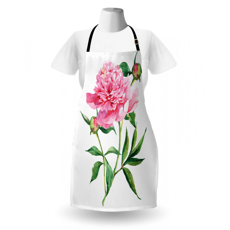 Tablier de fleur aquarelle