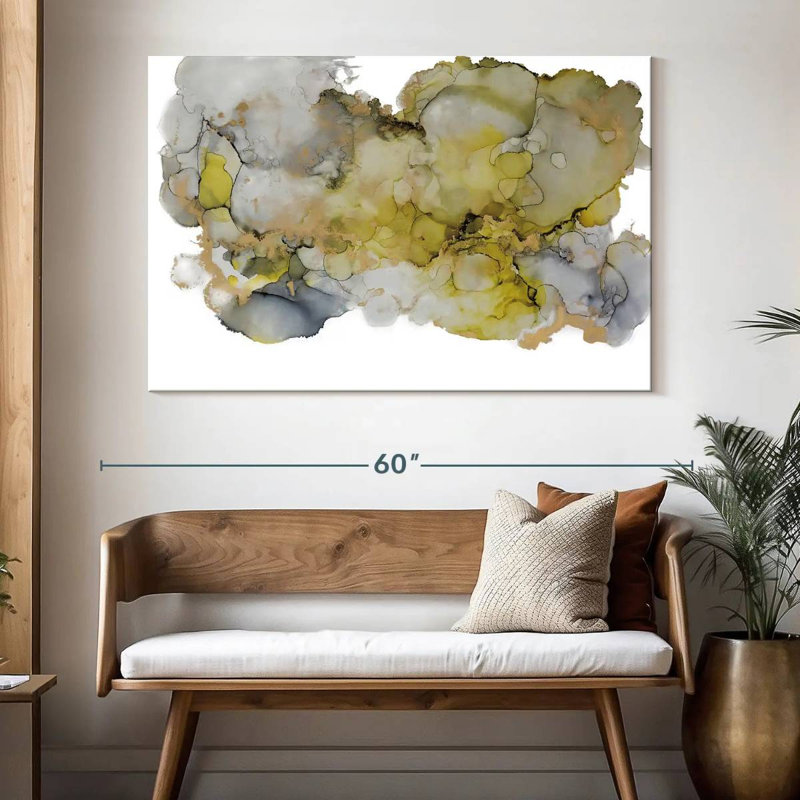 Avery Interlude Abstract, 34" H x 51" W