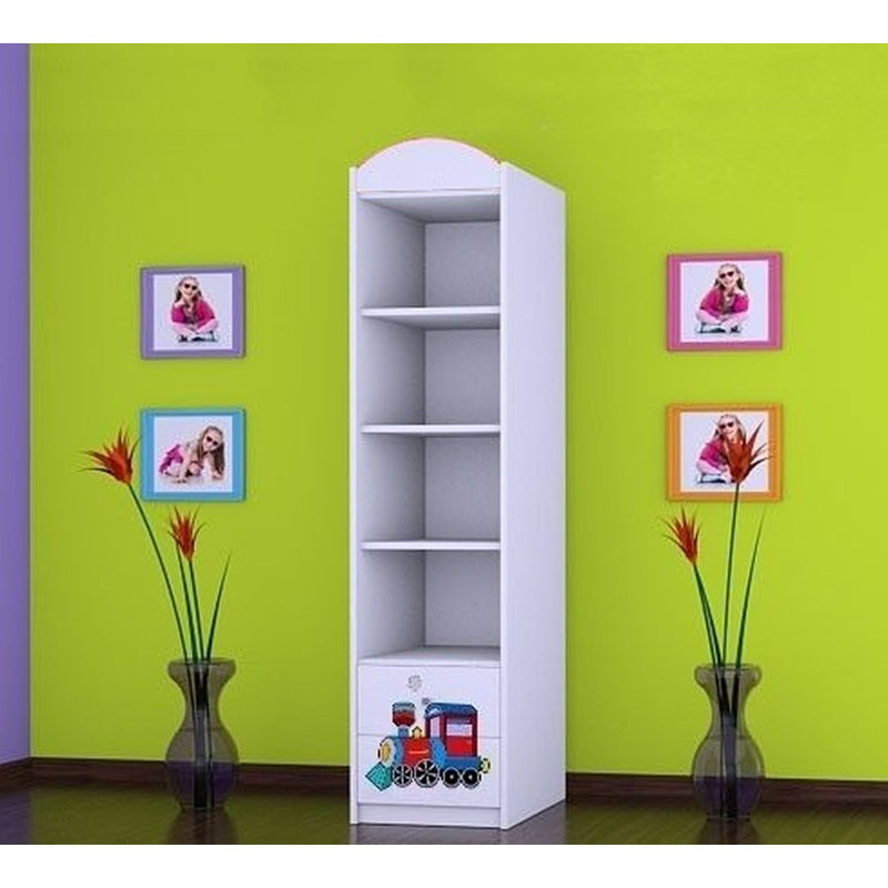 Oldham 1 Door Wardrobe, White