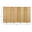 Paravent 8 panneaux pliable