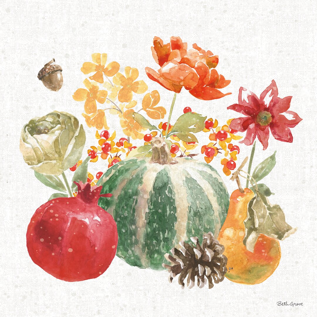 Leinwandbild Harvest Bouquet V von Beth Grove