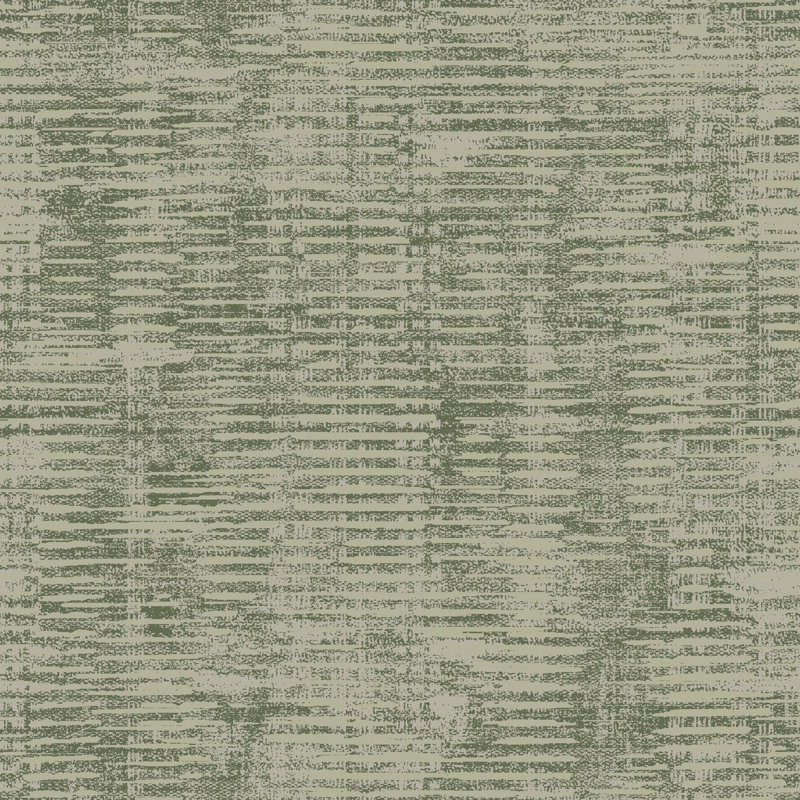 Elegance Collection Stripy Shimmer Wallpaper Roll, Army Green