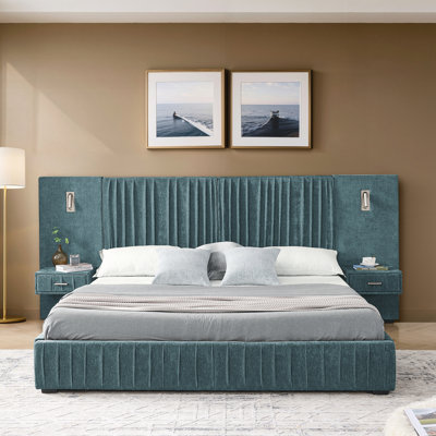 Queen Size Upholstered Bed Frame