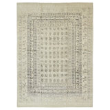 Beige Traditional Wool Rug - 13' x 18'