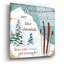  «Powder Days» par Elizabeth Tyndall, art mural en verre acrylique, 24 po x 24 po-1711783390