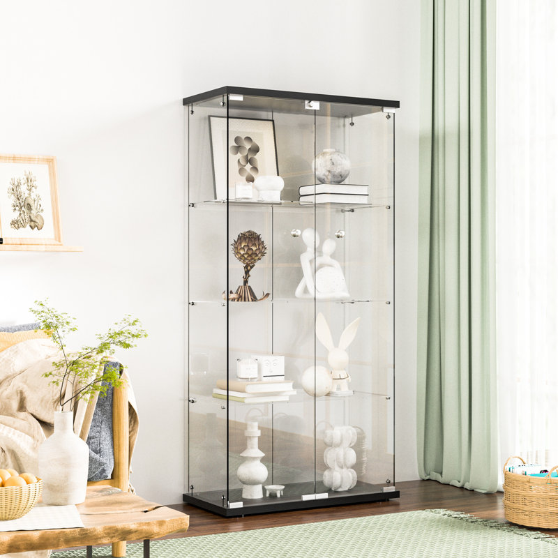 Dawnda Display Cabinet, Black