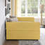 Lit de jour double multifonctionnel avec un design capitonné Boucle pour la maison
