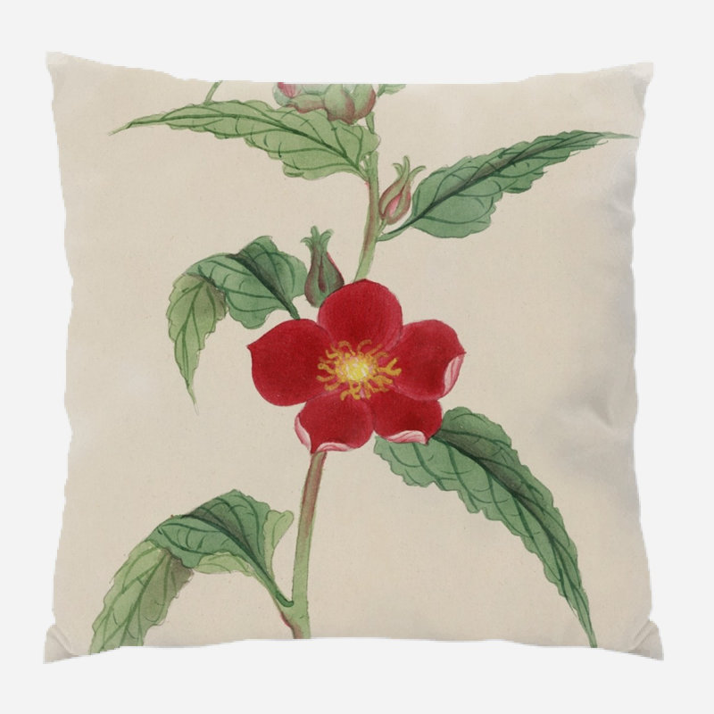 Coussin rétro Almazan, Microsuède, Intérieur
