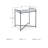 Polet Marble Top End Table