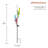 Gertrude Weather Resistant Abstract Garden Stake