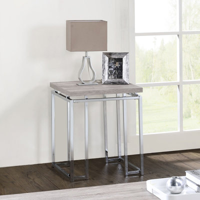 Table de bout carrée Contemporary