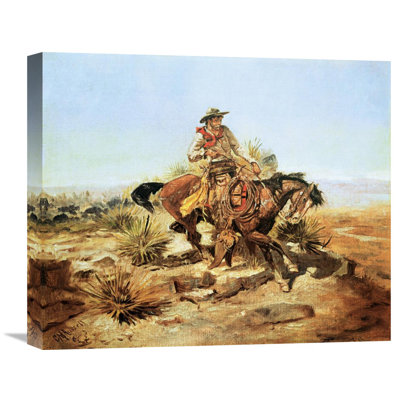 " Riding Line " by Charles M. Russell