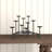 Hartnett 14'' H Metal Fireplace Candelabra