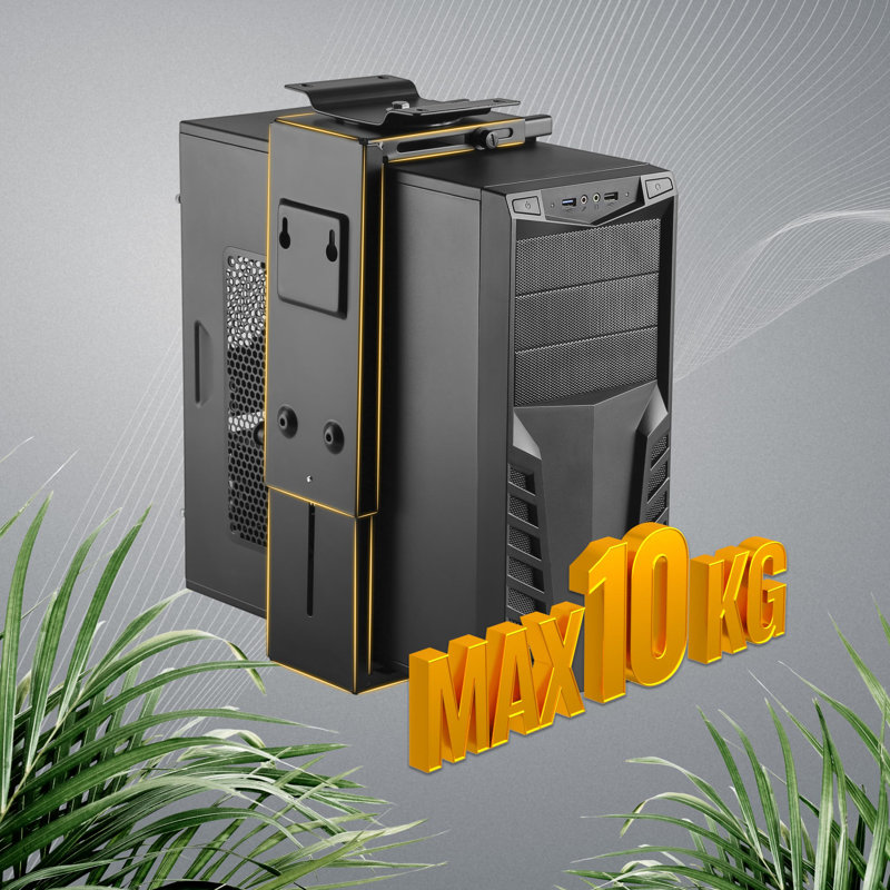 53.3cm H x 20.3cm W CPU Holder